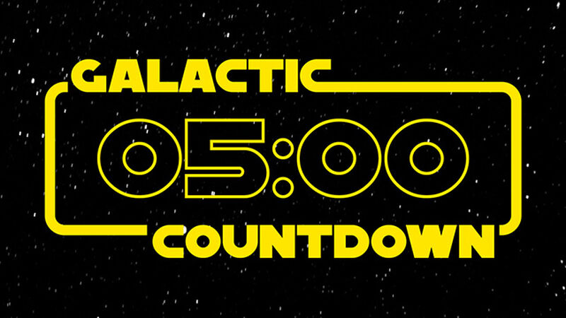 Galactic Five-Minute Countdown